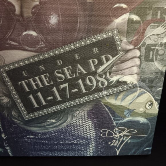 Mermaid Mug Shot Canvas Wall Art NEW - Picture 4 of 5